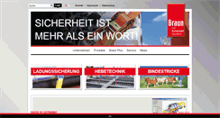 Desktop Screenshot of braun-sis.de